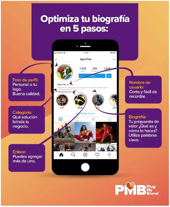 Optimiza tu biografía de Instagram en 5 pasos